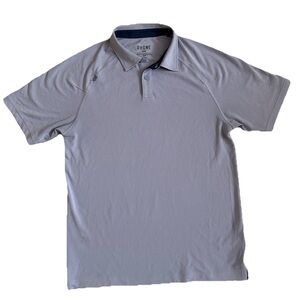 Rhone Men's Light Purple Polo Shirt Small